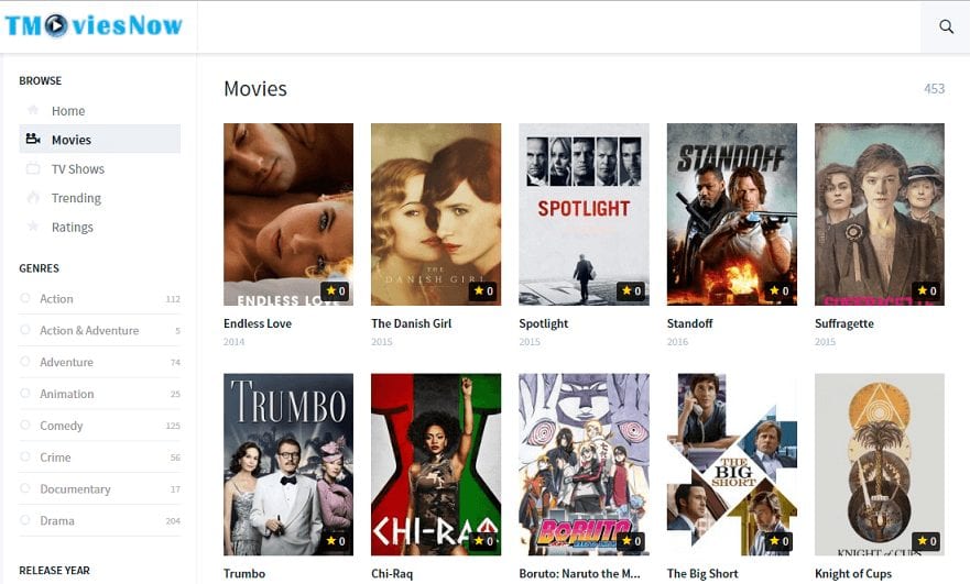 free movie streaming sites